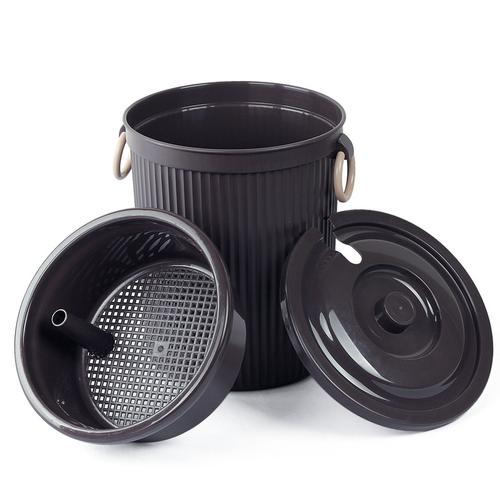 厂家直销塑料茶渣桶茶水桶杂物桶茶具桶垃圾桶茶叶桶茶桶批发-阿里巴